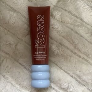 Kosas Lip Pulse Glossy Lip Plumper — Warm Terracotta
